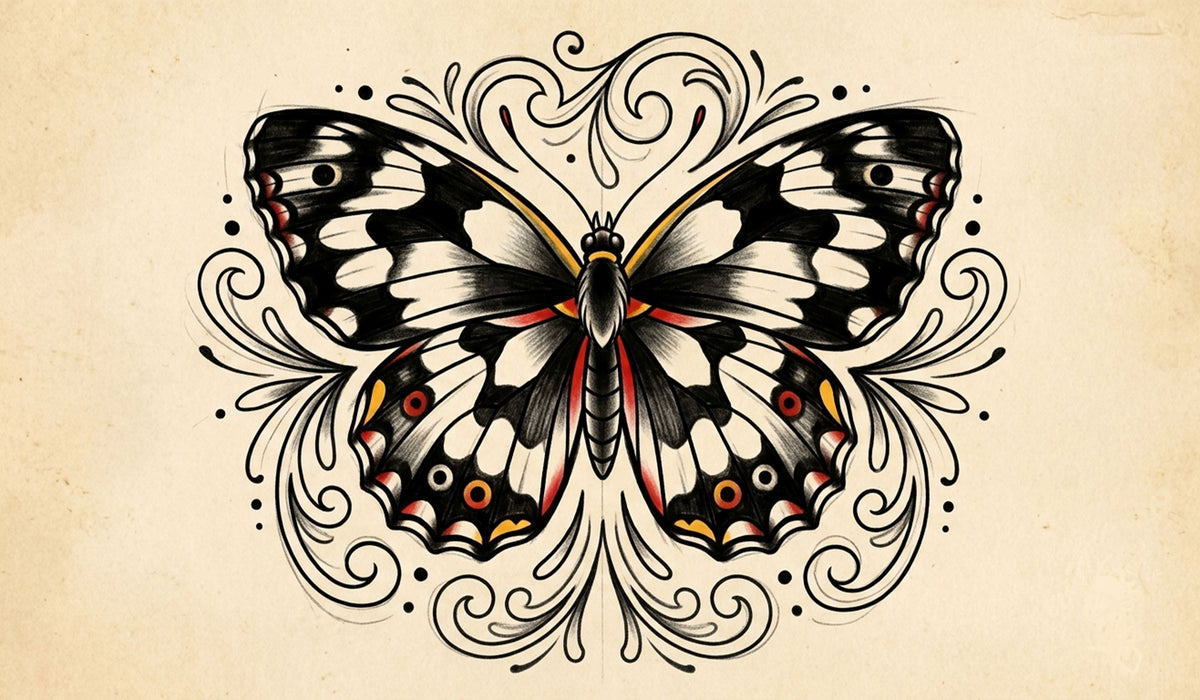 Butterfly Playmat - 14"x24"