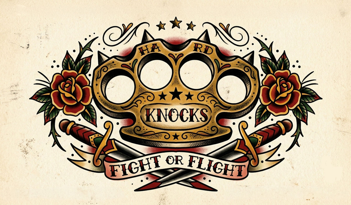 Brass Knuckles Playmat - 14"x24"